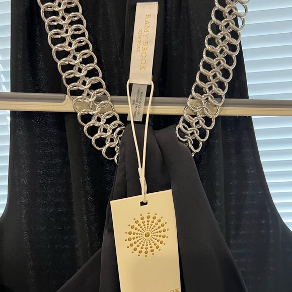 Brand New with tags Ramy Brook blouse tank in black - Picture 2 of 4